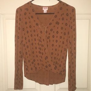 Target long sleeve top